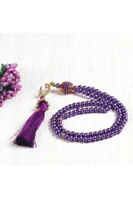 10 Adet 99'luk Inci Tesbih Çeyizlik, Hediyelik, Bohçalık (MOR) - 2