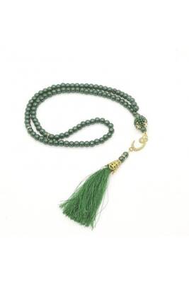 10 Adet 99'luk Inci Tesbih Çeyizlik, Hediyelik, Bohçalık (YEŞİL) - 2