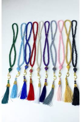 10 Adet 99'luk İnci Tesbih (RENKLİ)