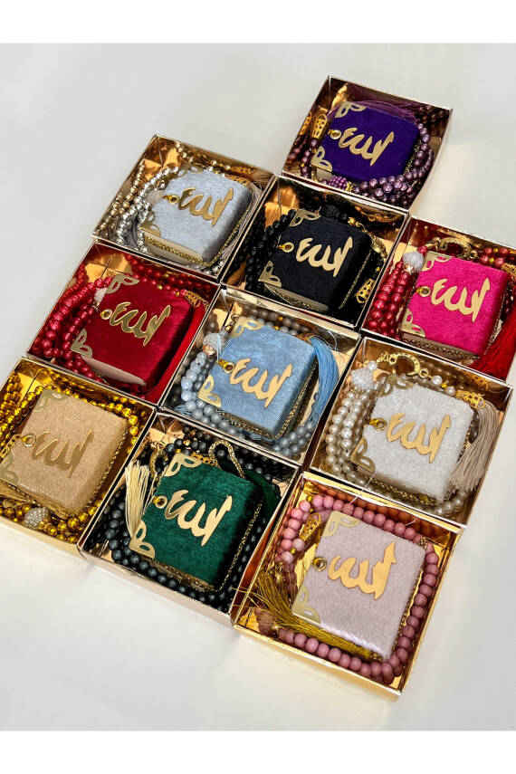 10 Lu Hediyelik Özel Kutulu Mini Kuran-ı Kerim Tesbih Setimiz () - 5