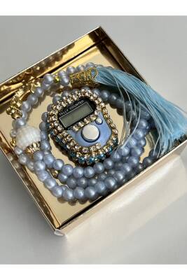 12 Adet Hediyelik Zikirmatik Ve Tesbih Seti () - 2