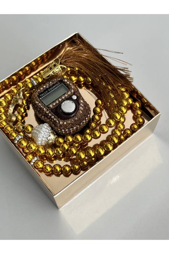 12 Adet Hediyelik Zikirmatik Ve Tesbih Seti () - 3