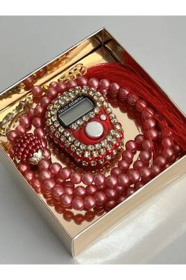 12 Adet Hediyelik Zikirmatik Ve Tesbih Seti () - 2