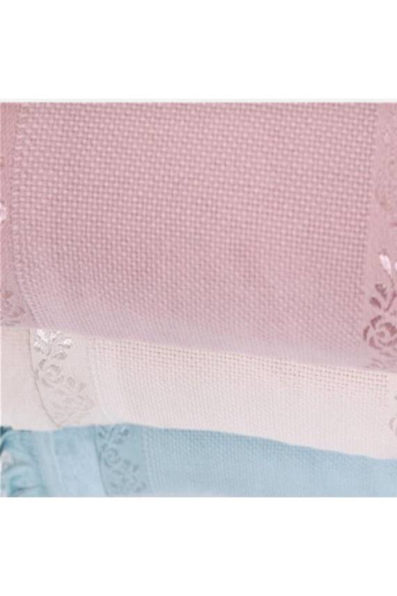 6 Adet 30x50 Etamin Jakarlı Saçaklı Asorti (ASORTİ) - 2