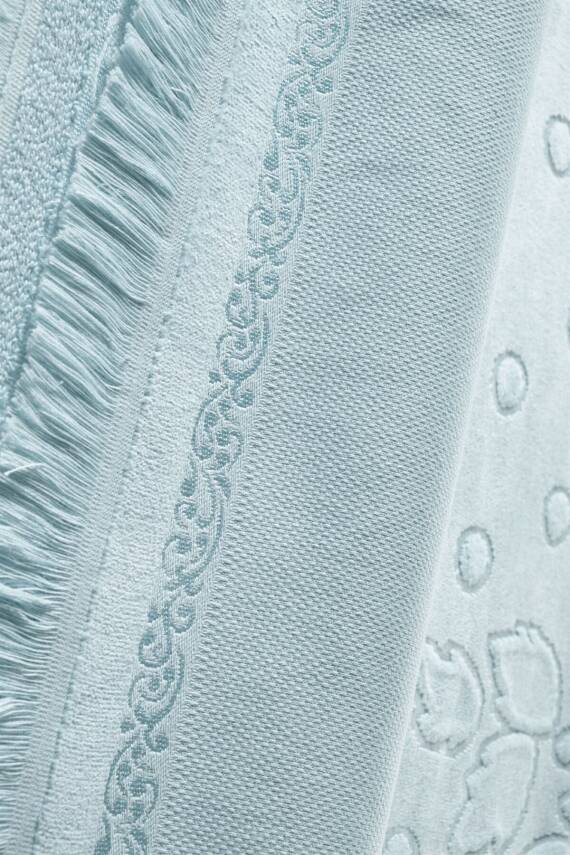 6 Adet 30x50 Renkli Saçaklı Mutfak Havlusu (ASORTİ) - 2