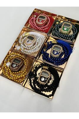 6 Adet Hediyelik Zikirmatik Ve Tesbih Seti ()