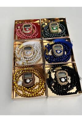 6 Adet Hediyelik Zikirmatik Ve Tesbih Seti () - 3