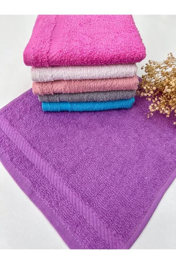 6 Adet Renkli Mutfak Havlusu, Kurulama Bezi, El Havlusu 30x30cm (ASORTİ) - 3