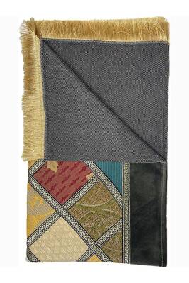 Astarlı Mihraplı Kırk Yama Seccade 01 (Renkli) - 3