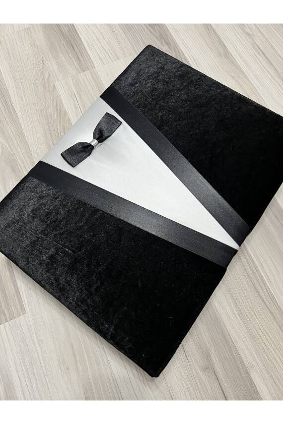 Damat Motifli Bohça Sandığı - Çeyiz Nişan Bohça Sandık Tıraş Set Kutusu () - 2