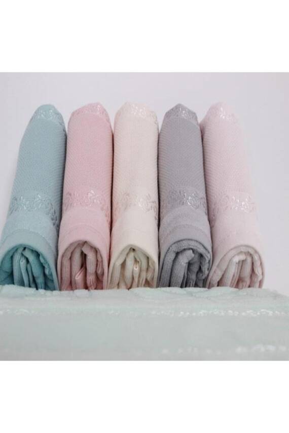 Etamin Havlu Işlemelik 30*50 6lı Kpmspz (Renkli) - 4