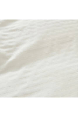 Naturel  Stripe Pamuk Çift Kişilik Nevresim Takımı (Ekru) - 5