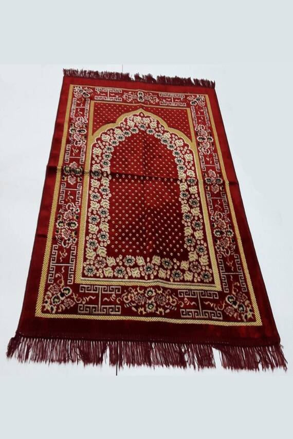 Şipinger 6lı Kadife Lüx Namaz Seccade Seti (KARIŞIK) - 2