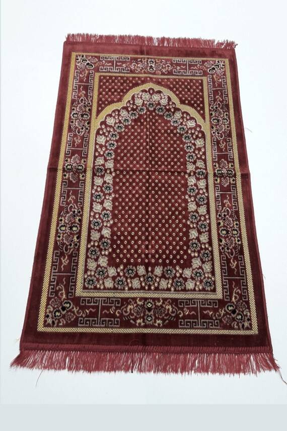 Şipinger 6lı Kadife Lüx Namaz Seccade Seti (KARIŞIK) - 3