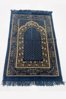 Şipinger 6lı Kadife Lüx Namaz Seccade Seti (KARIŞIK) - 5